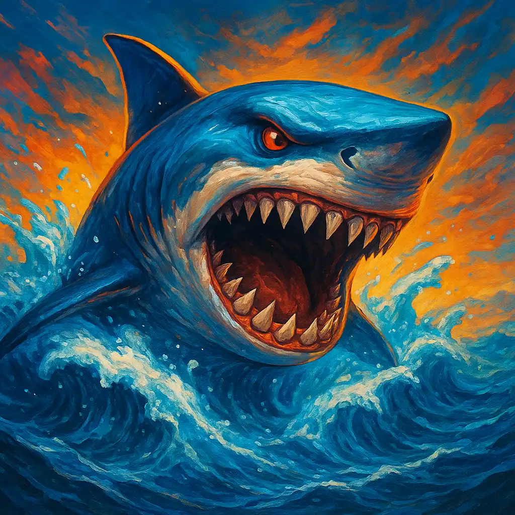 Razor Shark slot game artwork