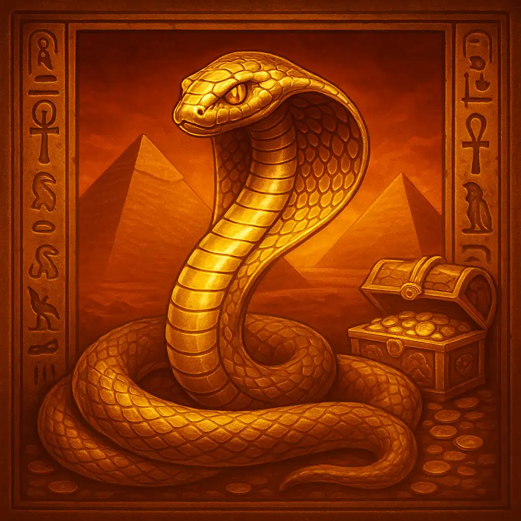 The Asp of Cleopatra slot game artwork